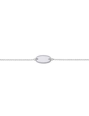 Bracelet chaîne Icône, Argent